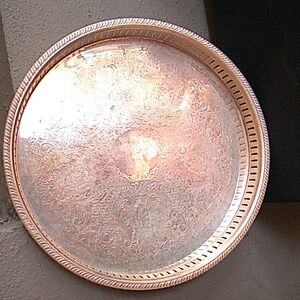 Vintage F. B. Rogers Silver Company Serving Tray